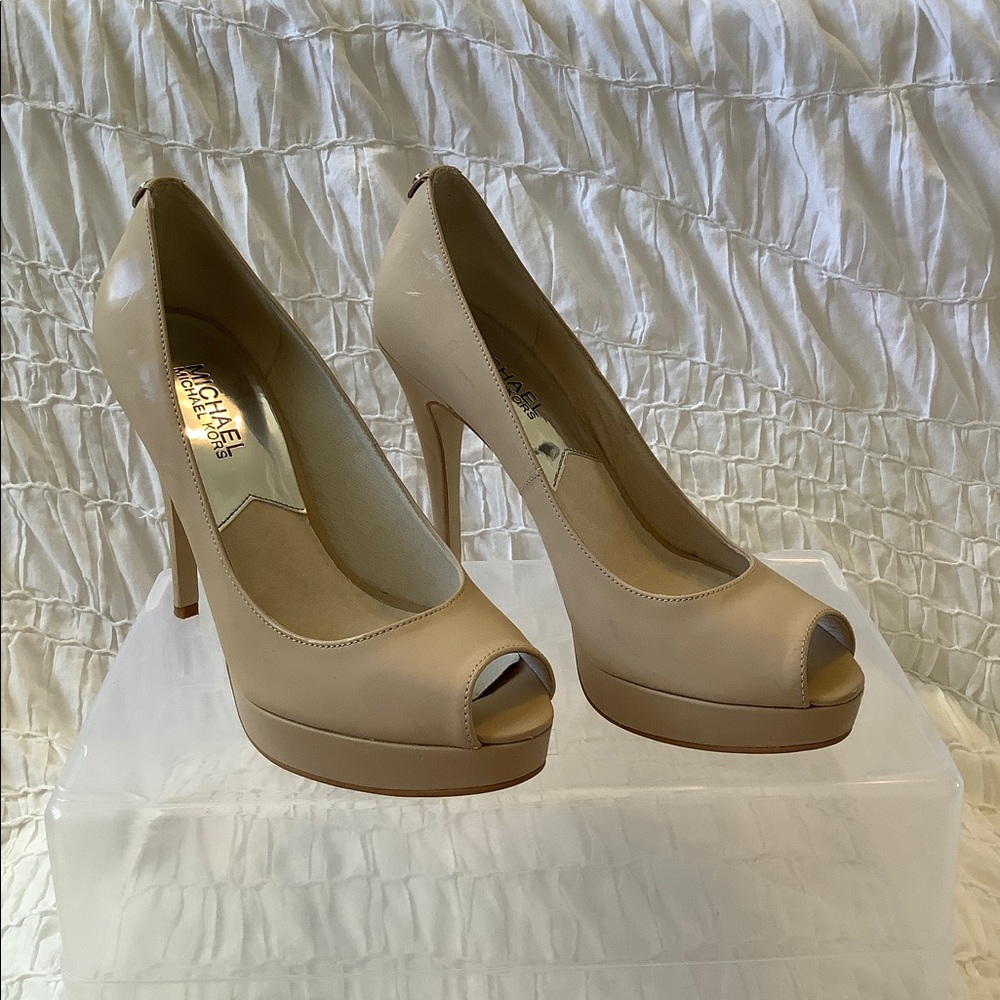 Michael Kors Nude Pump Heels